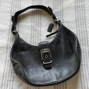 Coach Black Leather Purse